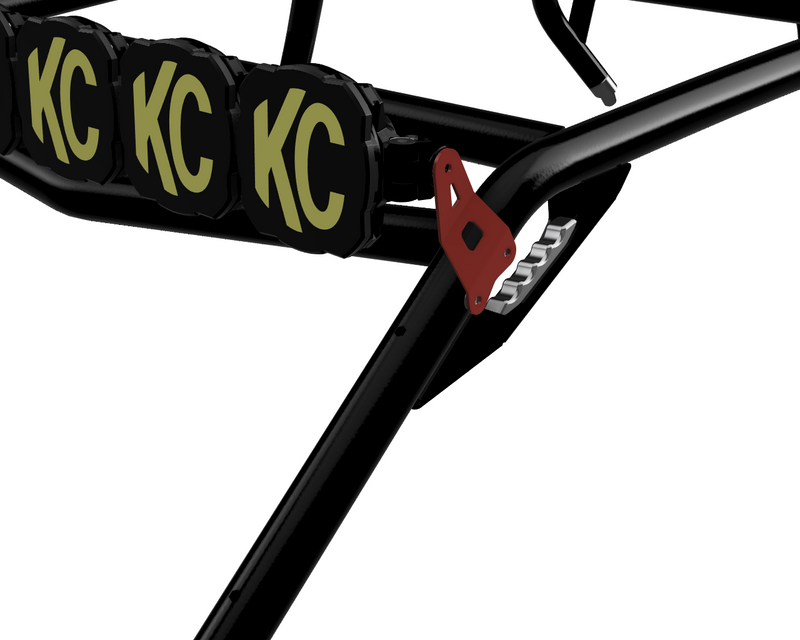 TF130204.KC | 2025+ Polaris RZR PRO R Roll Cage (4-Seat) KC PRO6 Light Bar Brackets