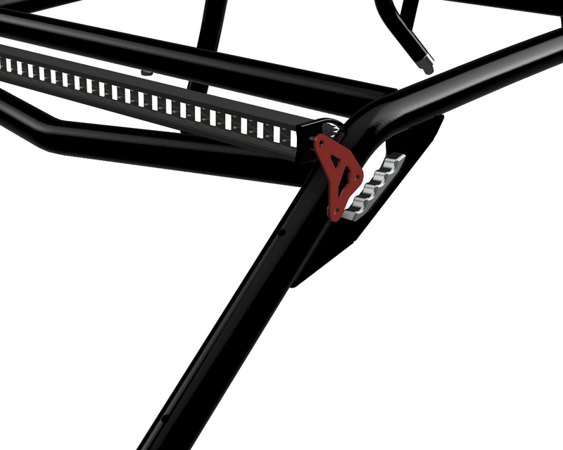 TF130204.L | 2025+ Polaris RZR PRO R Roll Cage (4-Seat) 40-Inch Light Bar Brackets