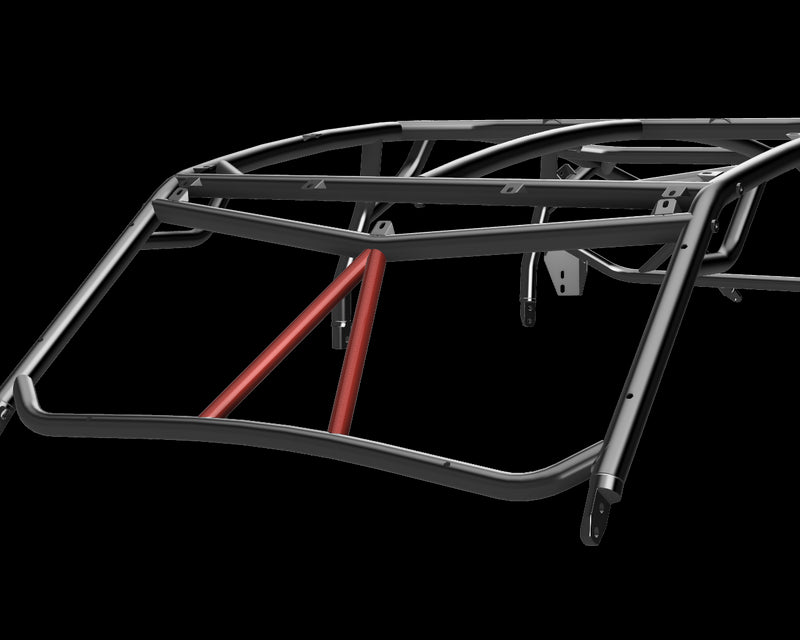Cage Option: Front Intrusion Bars Lo-Brow KRX (4-Seat)
