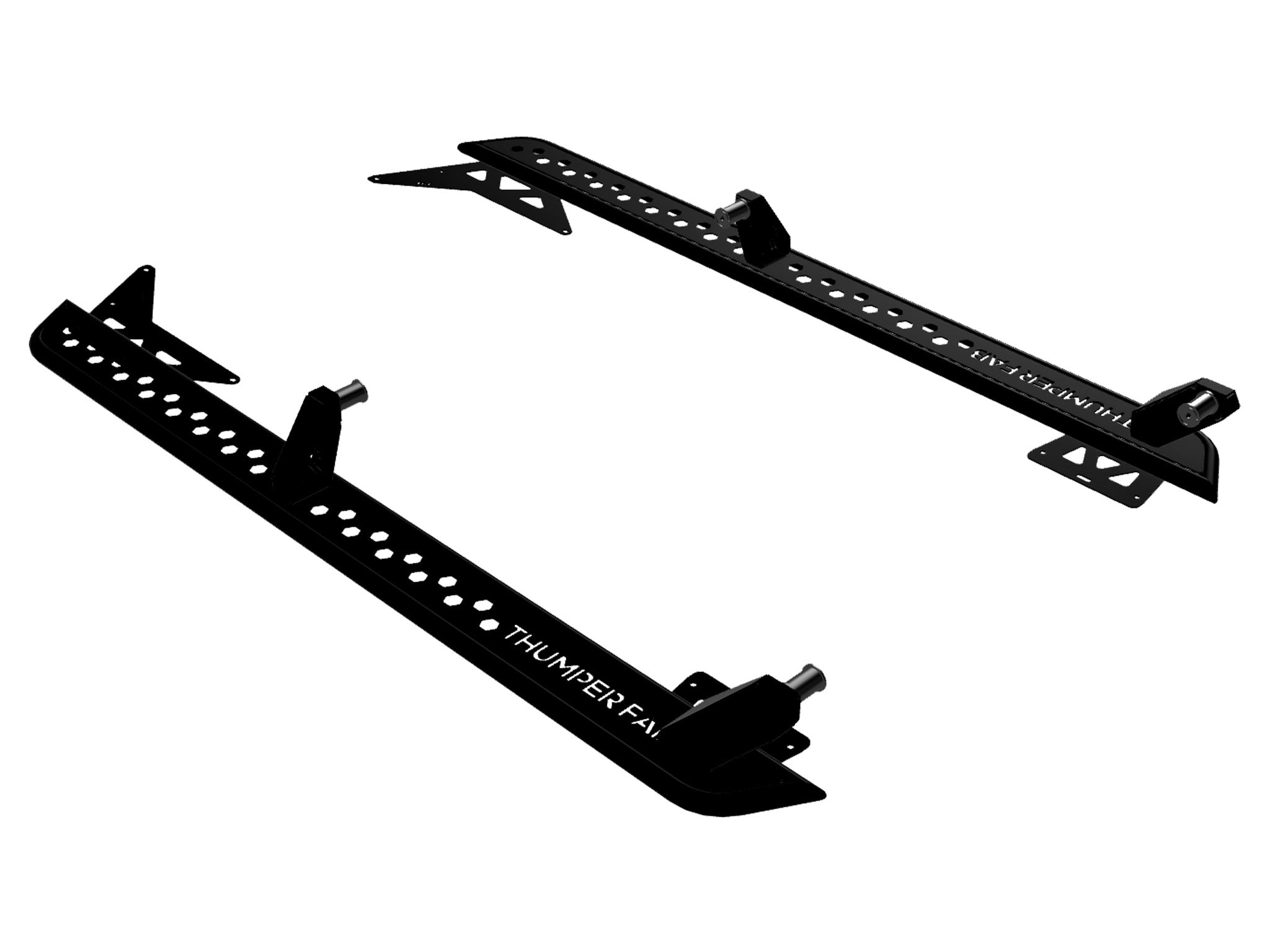 パーツ BOMBTRACK FGFS F100x10 R120x14 CFMOTO UForce 1000 XL Nerf Rails (CREW) – Thumper Fab