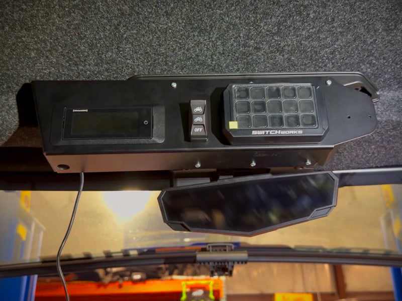 TF230905 | Polaris Ranger 1500 XD Overhead Switch Control Center