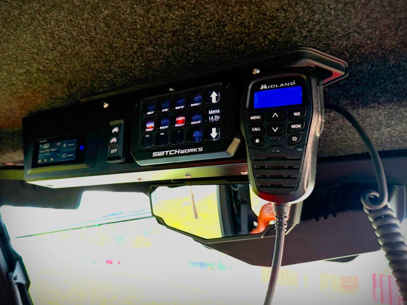 TF230905 | Polaris Ranger 1500 XD Overhead Switch Control Center