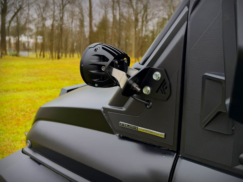 TF230906 | Polaris Ranger 1500 XD Windshield Pod Light Mounts - PAIR