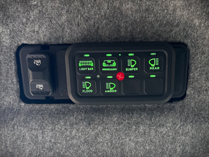 TF280006 | CFMOTO UForce U10 Overhead 8 Switch Panel