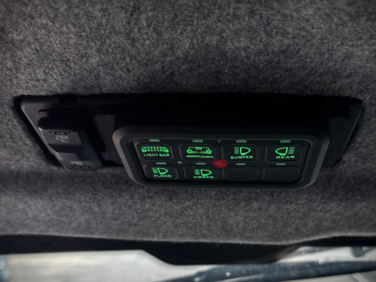 TF280006 | CFMOTO UForce U10 Overhead 8 Switch Panel