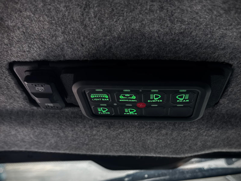 TF280006 | CFMOTO UForce U10 Overhead 8 Switch Panel