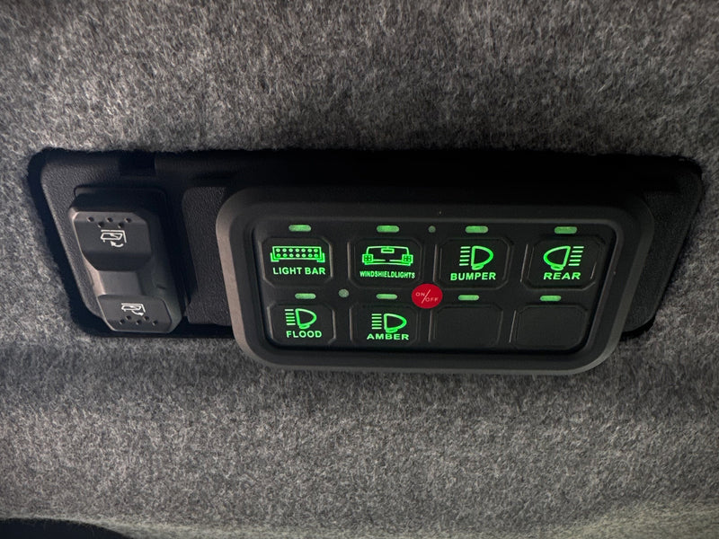 TF280006 | CFMOTO UForce U10 Overhead 8 Switch Panel