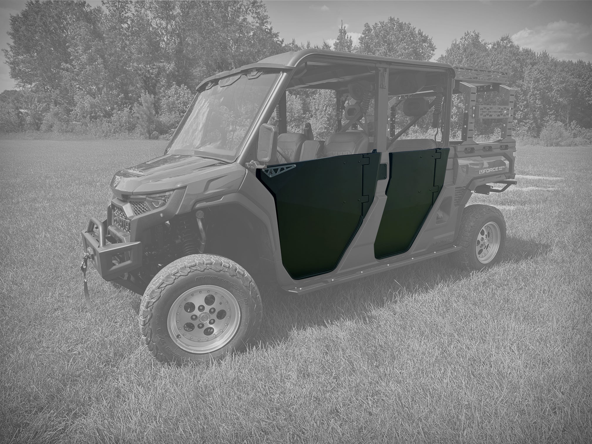 CFMOTO UForce U10 XL PRO Half Doors (CREW) – Thumper Fab