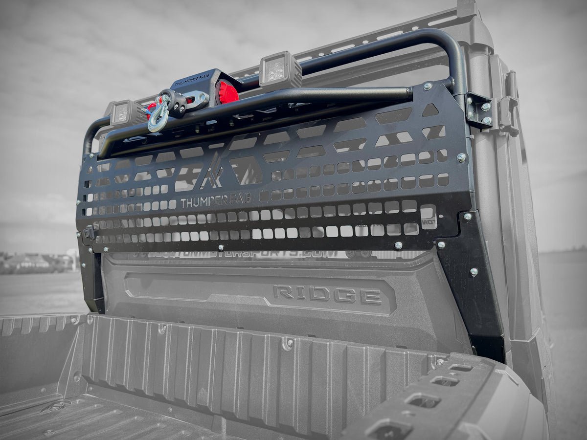 Kawasaki Ridge Winch Headache Rack – Thumper Fab
