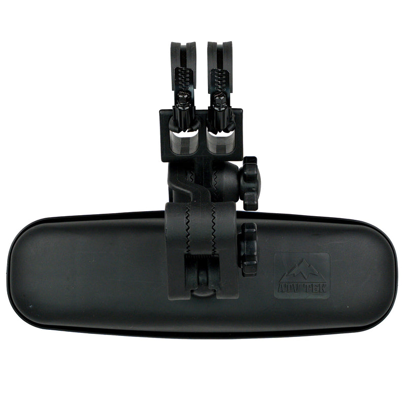 Evermotor Espejo Retrovisor UTV Negro Amplio Espejo RTV Ajustable Con Soportes De Aluminio Para Polaris Ranger Kawasaki Kubota Rzr Evermotor Espejo Retrovisor UTV Negro Amplio Espejo RTV Ajustable Con Soportes De Aluminio Para Polaris Ranger Kawasaki Kubota Rzr
