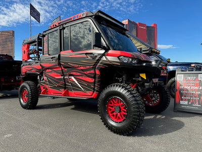 2023 Can-Am Defender Limited MAX Red / Black at SEMA