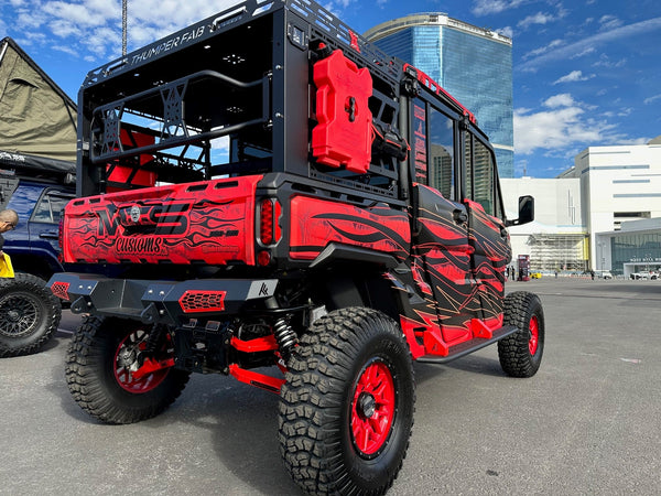 2023 Can-Am Defender Limited MAX Red / Black at SEMA