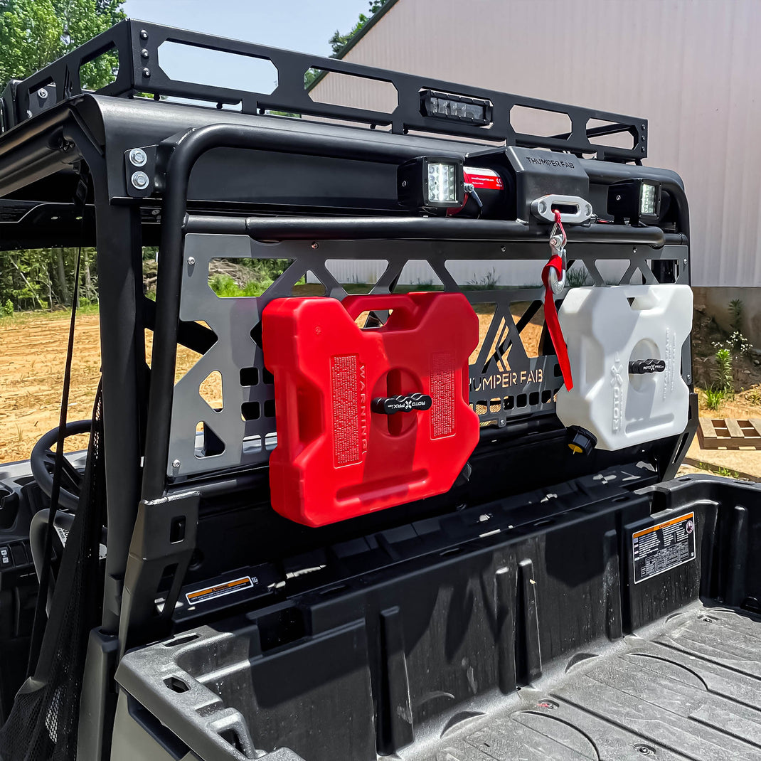 Can-Am Defender Winch Headache Rack – Thumper Fab