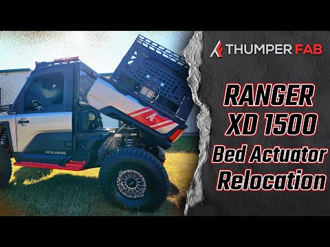 TF230006 - Ranger 1500 XD - Bed Actuator Relocation