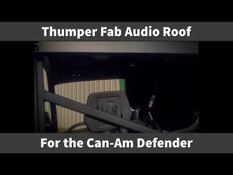 Can-Am Defender Audio Roof (Level 2)