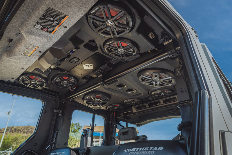 Front & Rear Audio Roof for Select 2018+ Polaris Ranger Crew Models