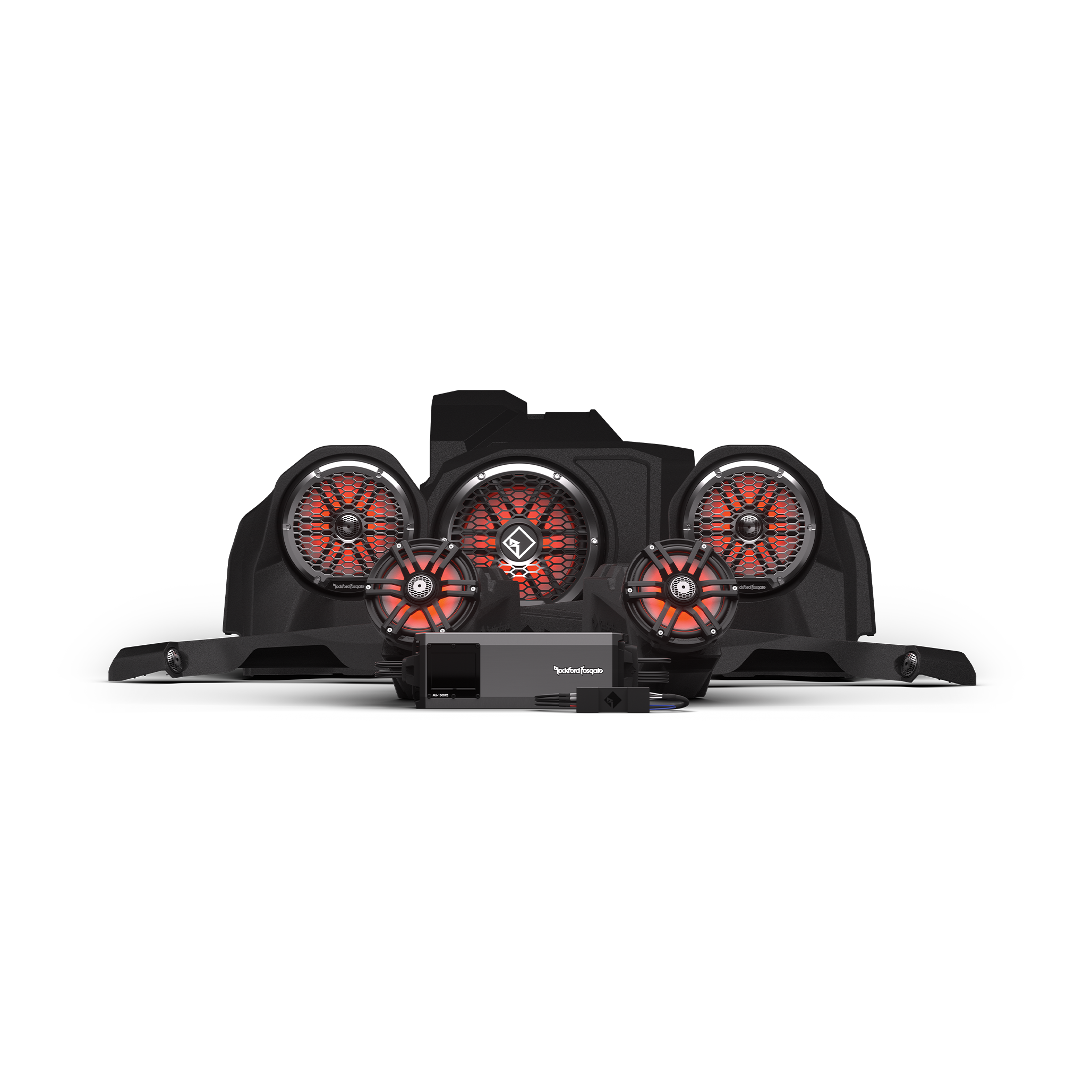 2024+ RZR XP Rockford Fosgate Audio Kit w/ Ride Command (STAGE 6