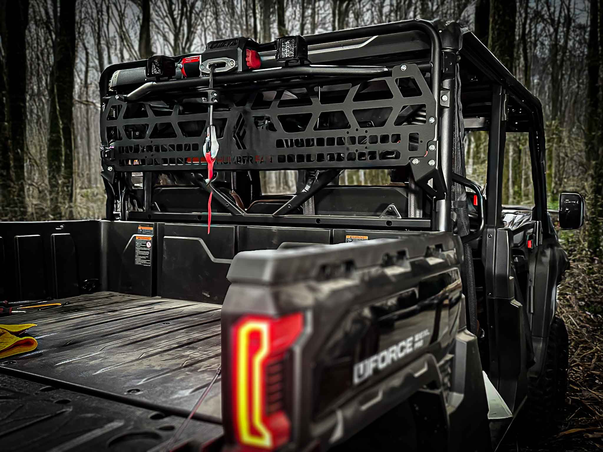 CFMOTO UForce U10 PRO Winch Headache Rack – Thumper Fab