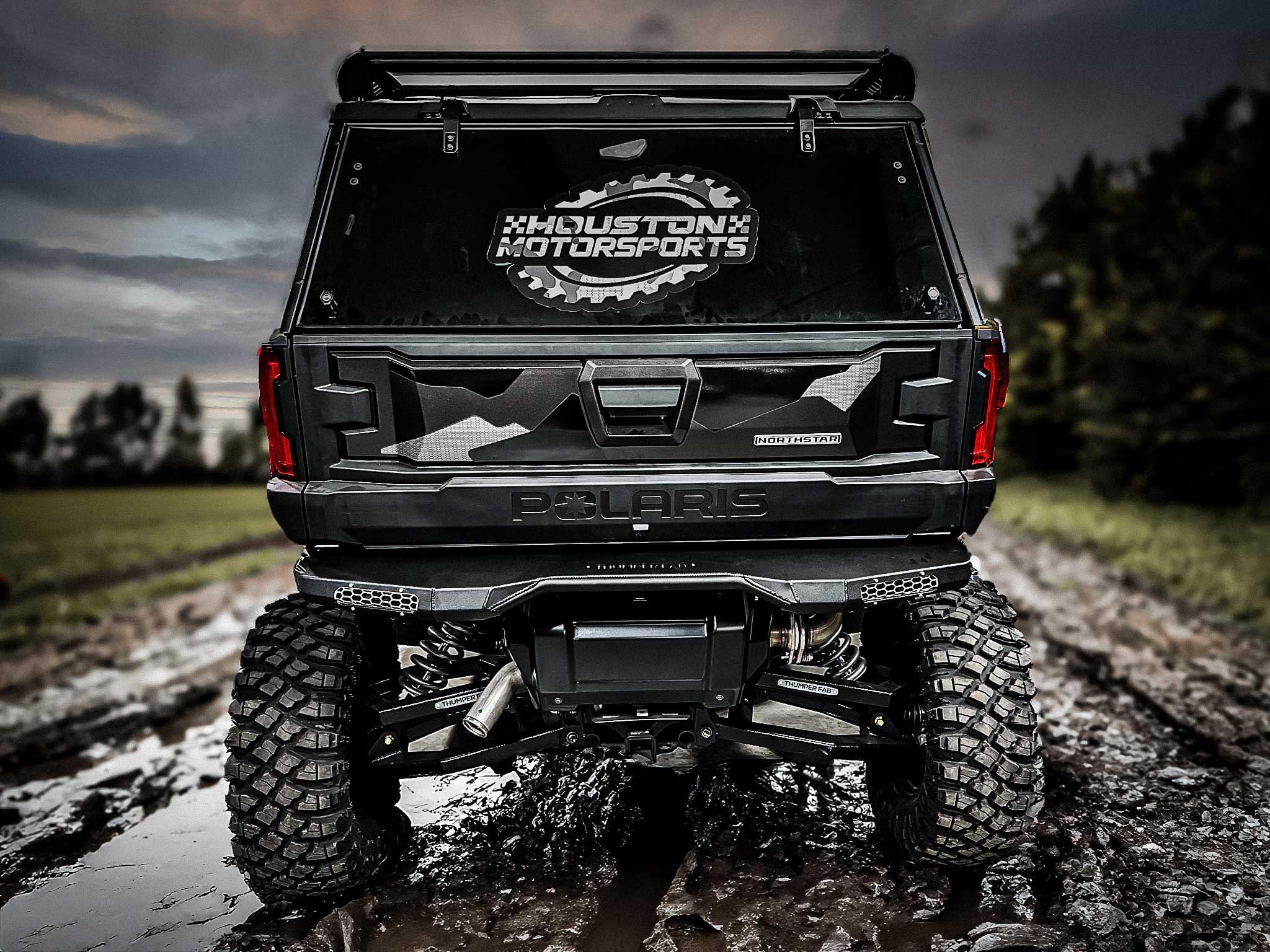TF200602 | Polaris Xpedition Sport Rear Bumper – Thumper Fab