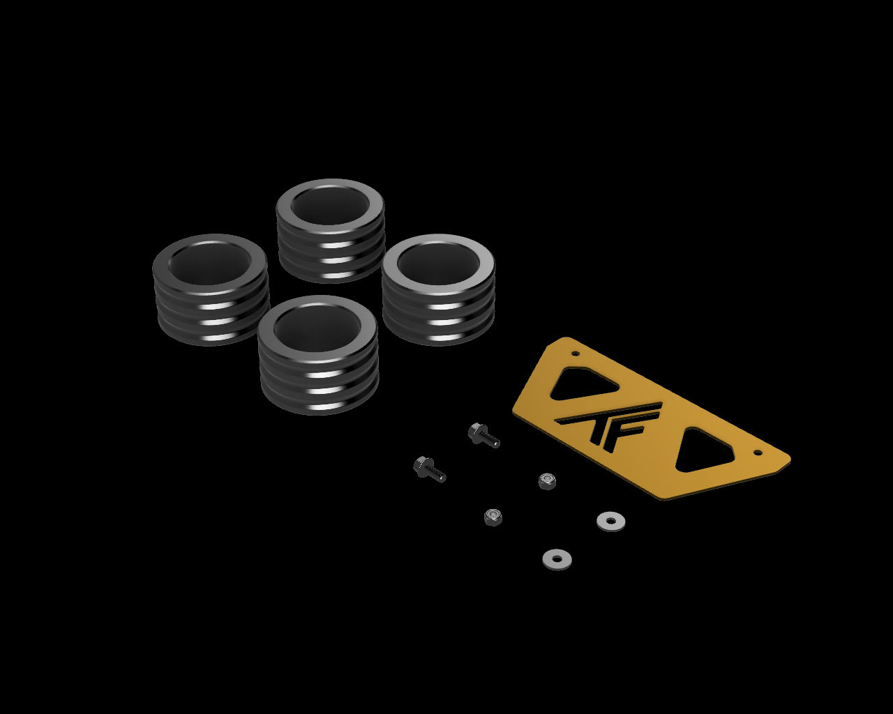 CanAm Defender Spacer Lift Kit (XT) Thumper Fab
