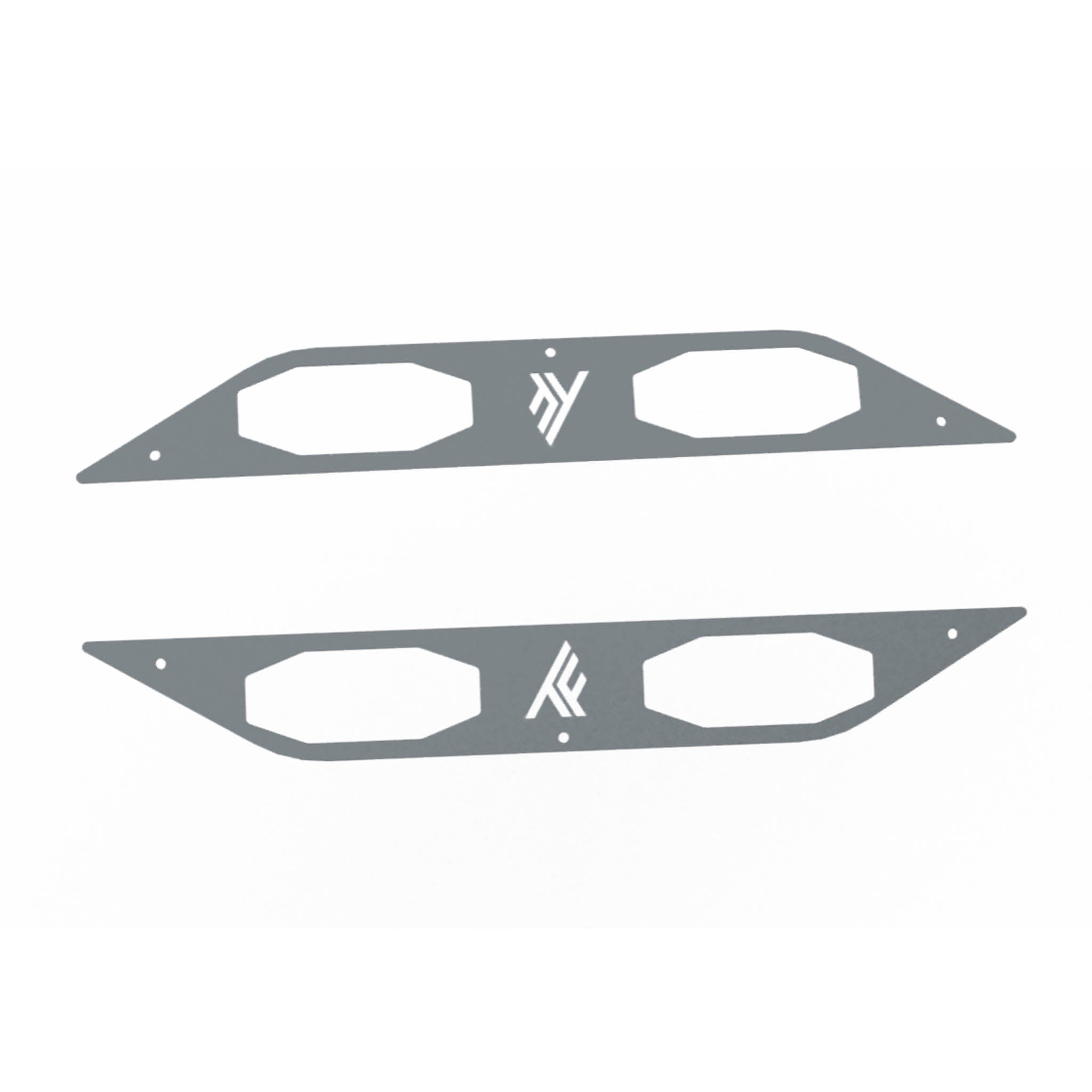 Accent Panel Set for Thumper Fab Maverick X3 Nerf Rails (2-seat)