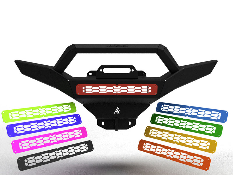 KFI Products Winch-Bumper Adapter For Polaris ATV - Steel Mounting Bracket #101895