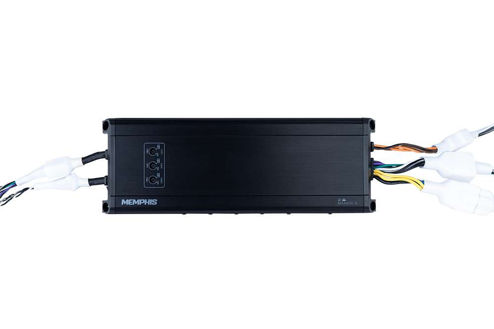Memphis 75x4 + 150x2 at 2 Ohm Powersports Amplifier