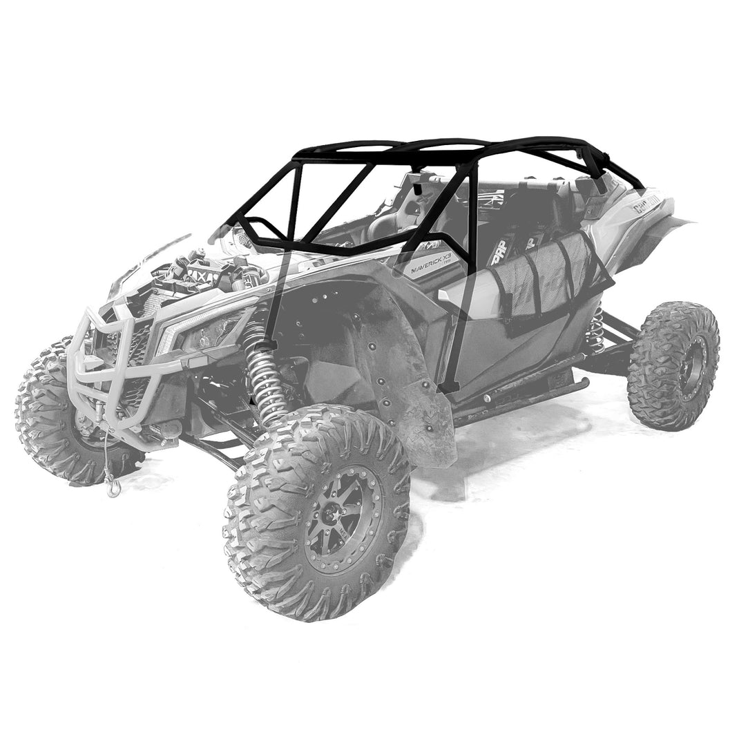 CanAm Maverick X3 Race Roll Cage w/ Integrated Rear Bumper (2seat