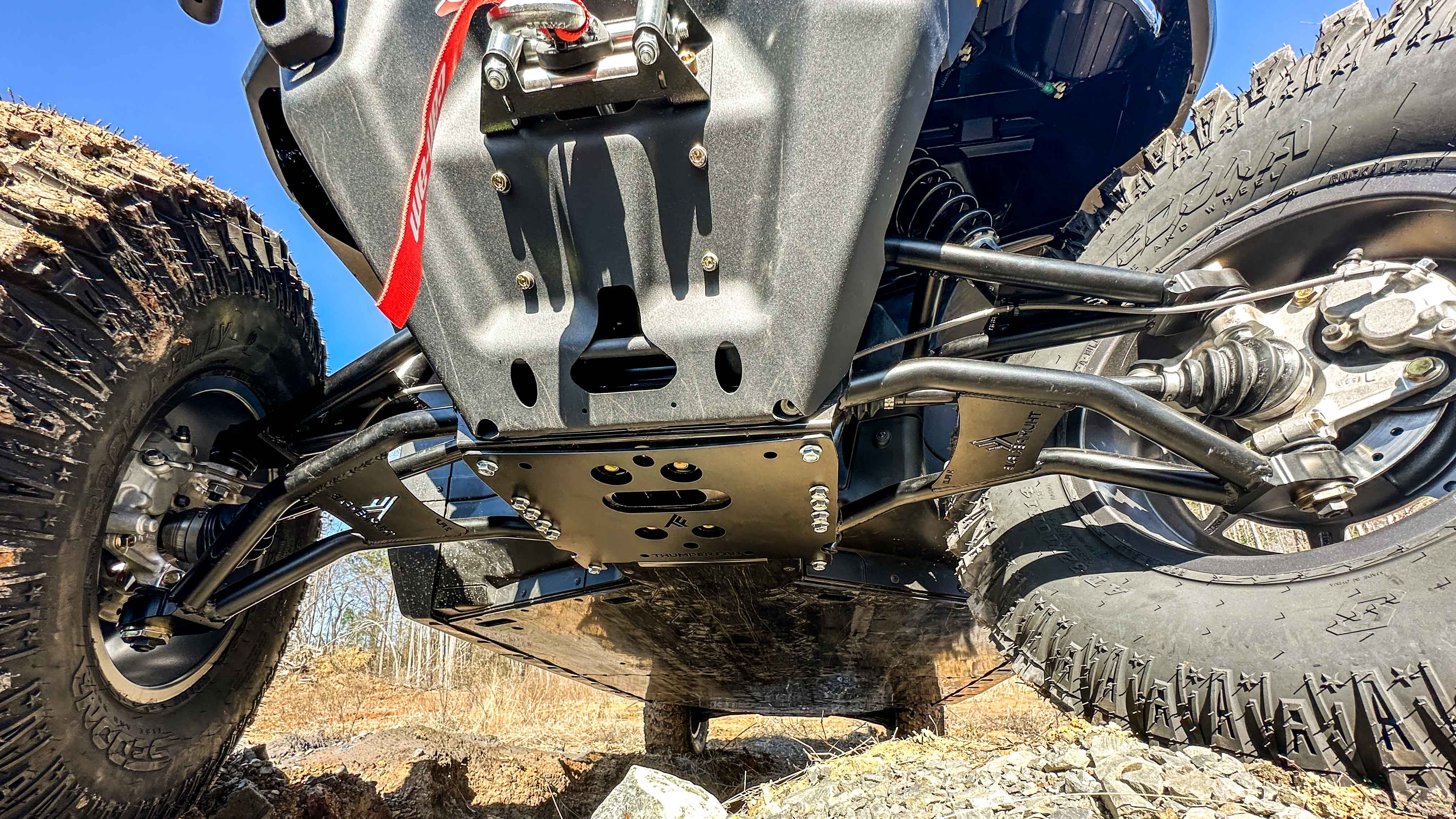Stiffener Frame TF040906 | Can-Am Defender Bolt-on Frame Stiffener – Thumper Fab