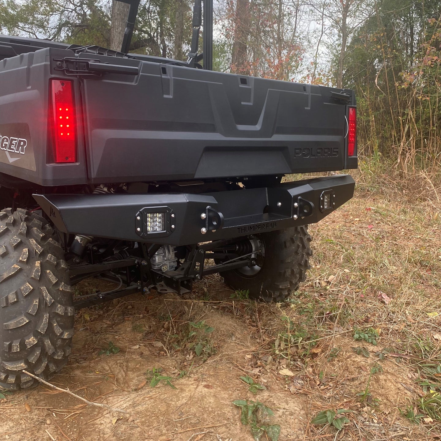 Polaris Ranger 570 Rear Winch Bumper Thumper Fab