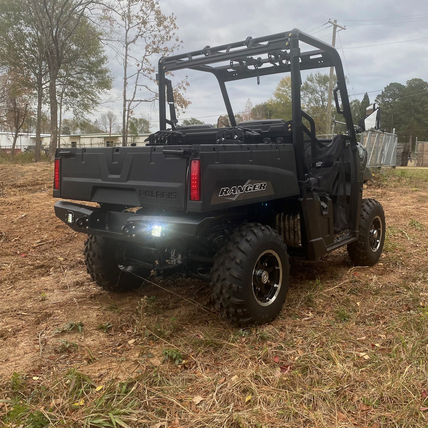 Polaris Ranger 570 Rear Winch Bumper Thumper Fab