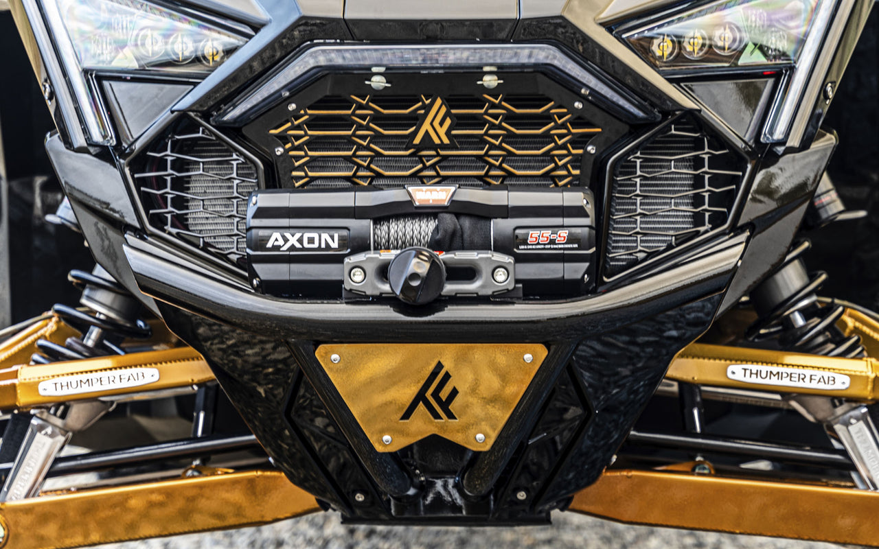 Polaris RZR PRO R / Turbo R Front Winch Bumper – Thumper Fab
