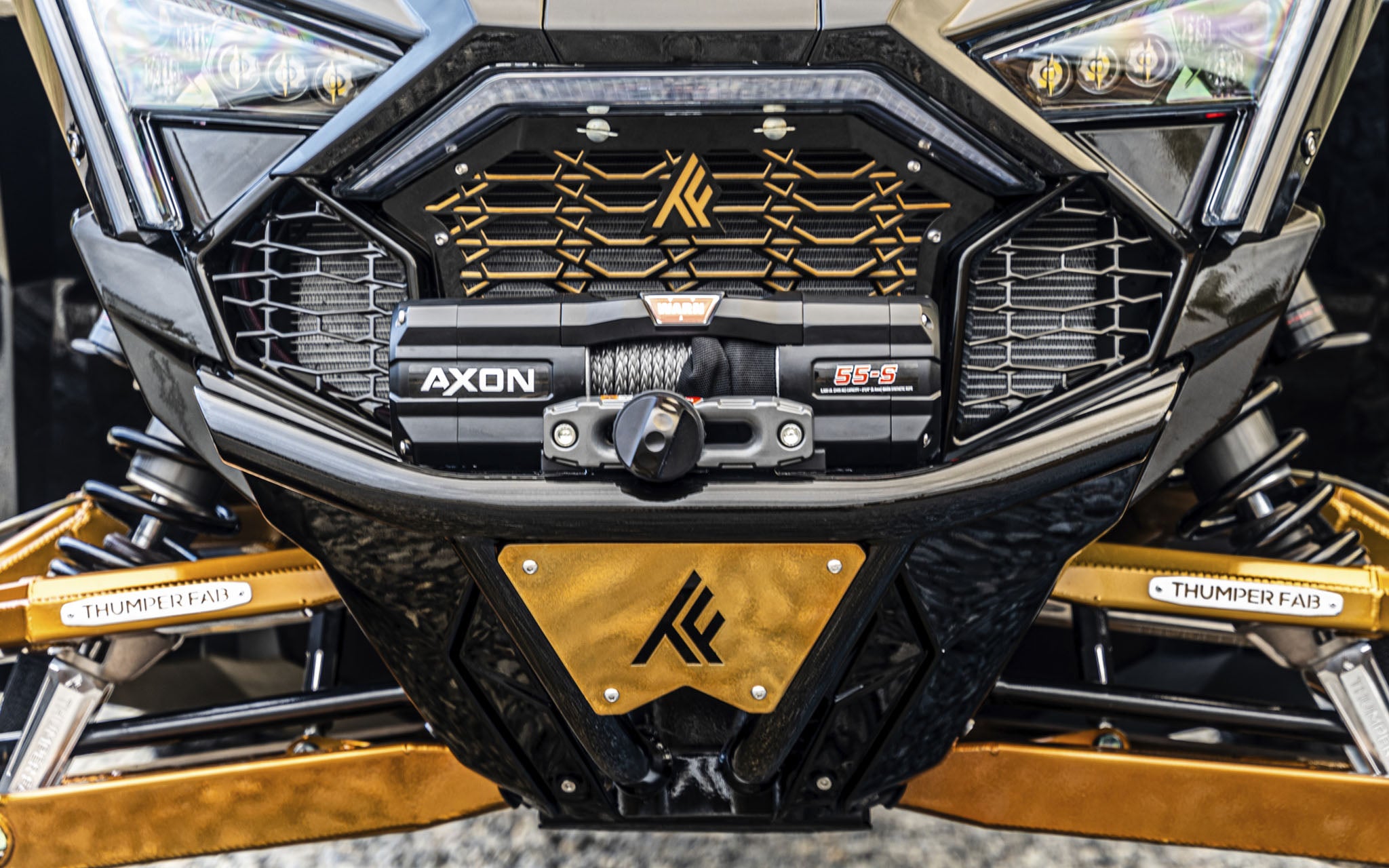 Polaris RZR PRO R / Turbo R Front Winch Bumper#N# – Thumper Fab