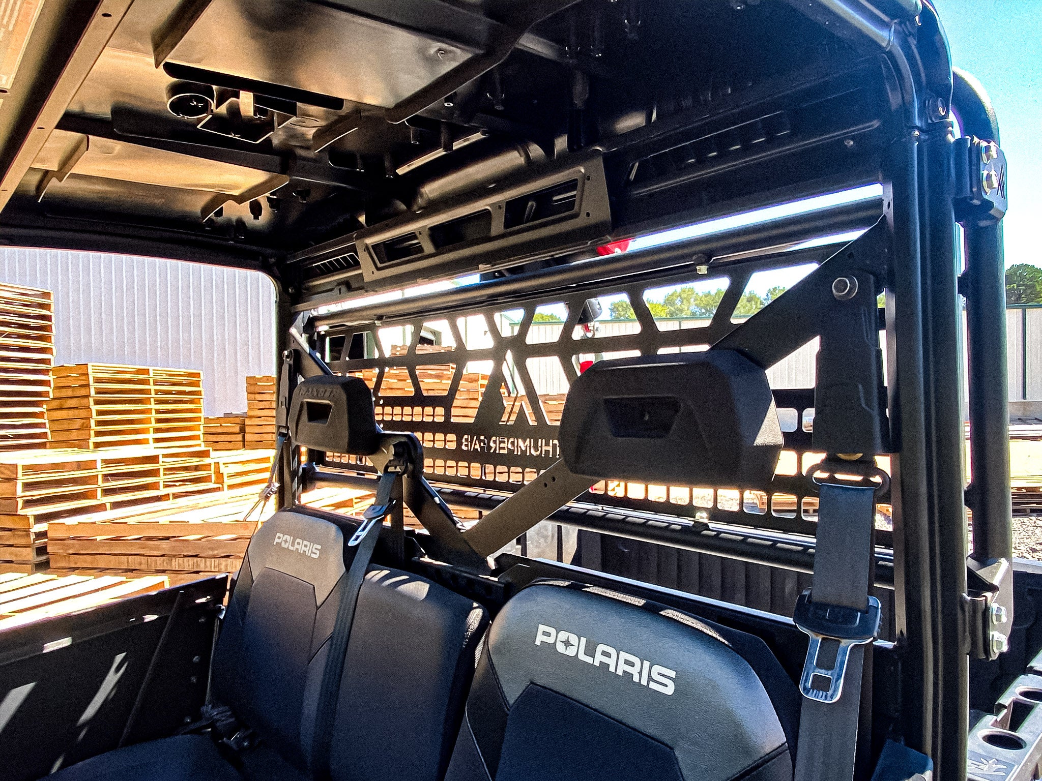 Polaris Ranger Rugged Rack Polaris Ranger Winch Headache Rack#N# – Thumper Fab