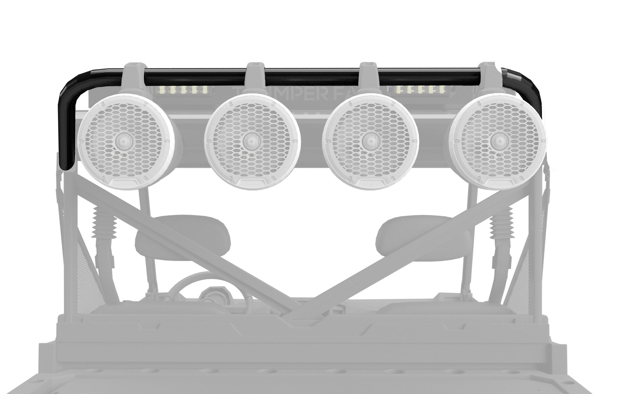 Polaris Ranger Wake Tower Speaker Bar#N# – Thumper Fab