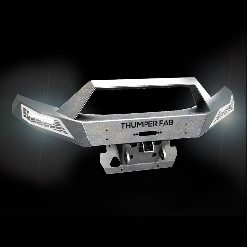 Thumper Bumper - Polaris Ranger Front Winch Bumper Light Kit