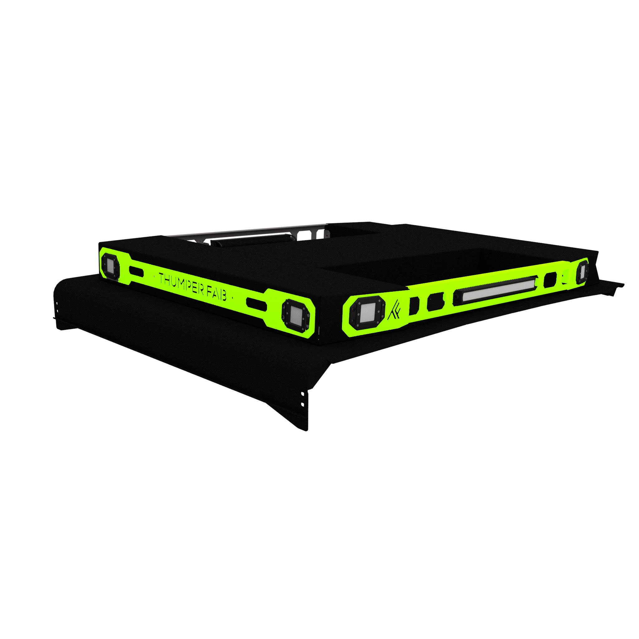 Polaris Ranger CREW L5 Audio Roof - Accent Panels – Thumper Fab
