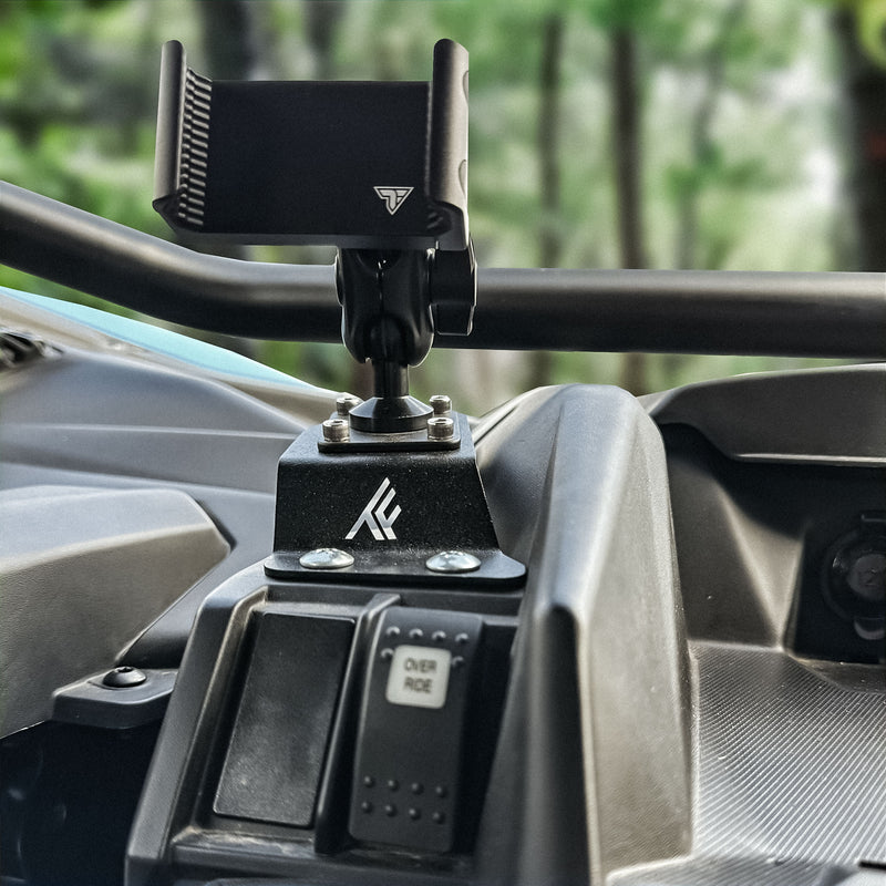Can-Am X3 Phone Dash Mount - Driver
