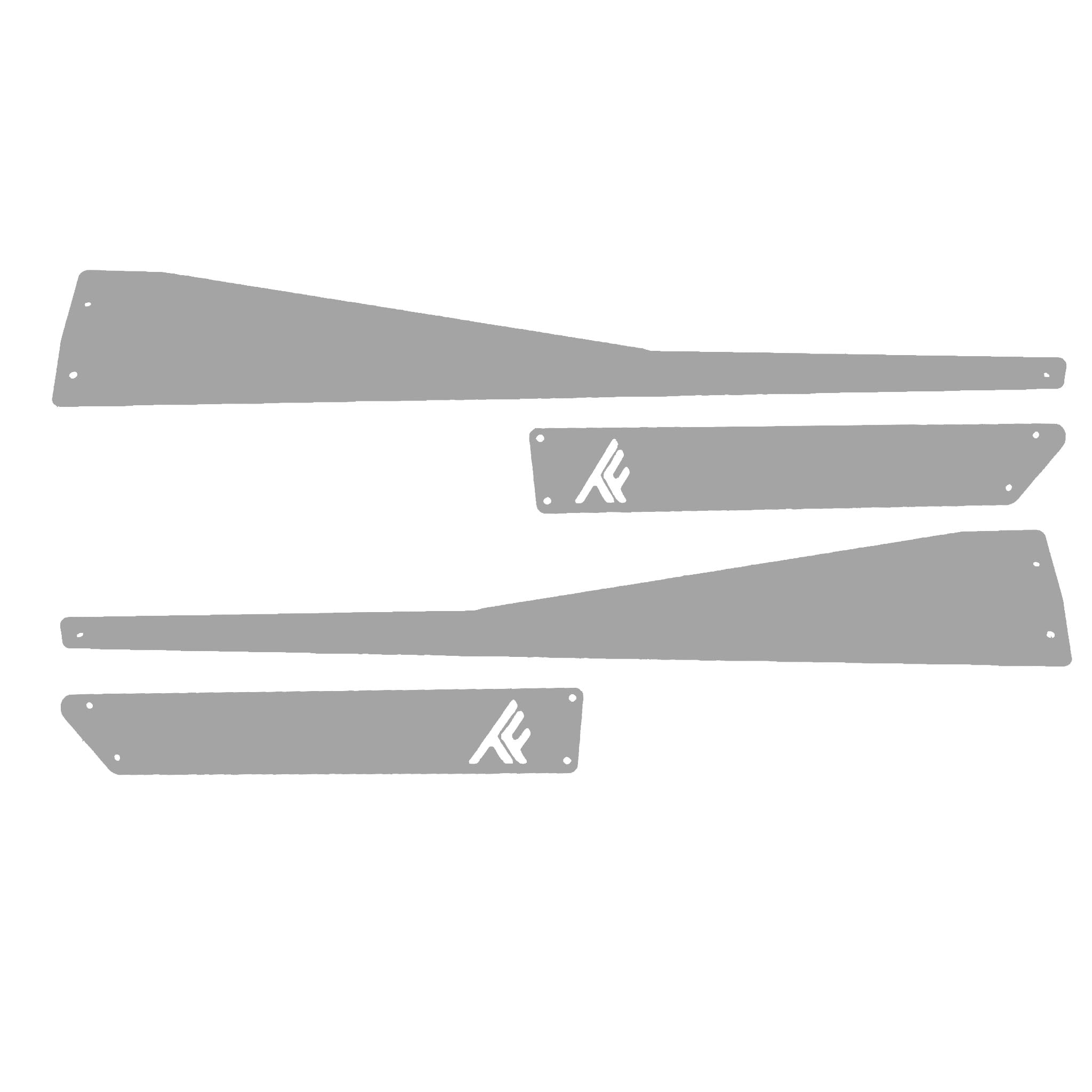 Thumper Fab Polaris Ranger Half Door - Accent Panels - Crew Cab