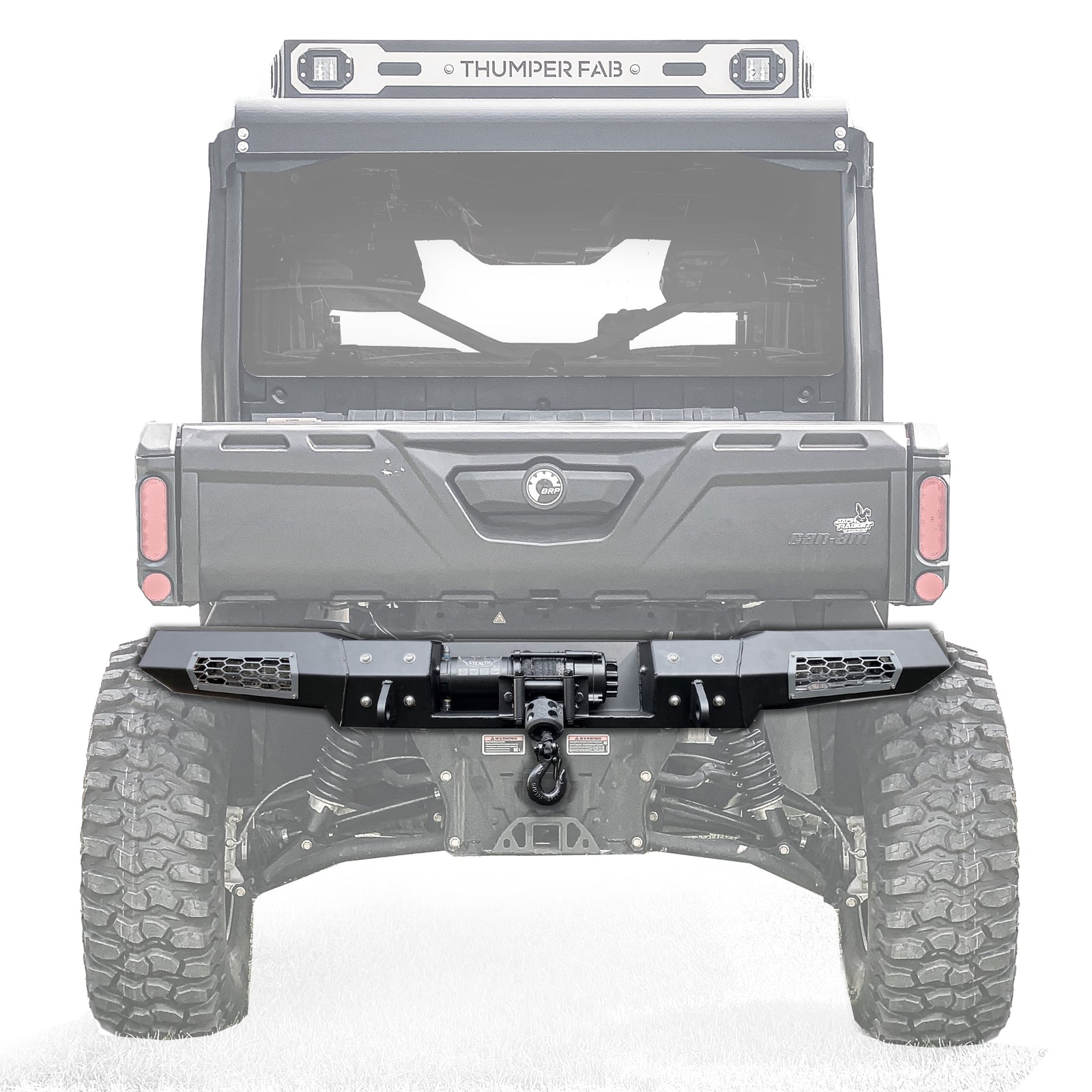 Defender Winch-Ready Rear Bumper Elite Edition