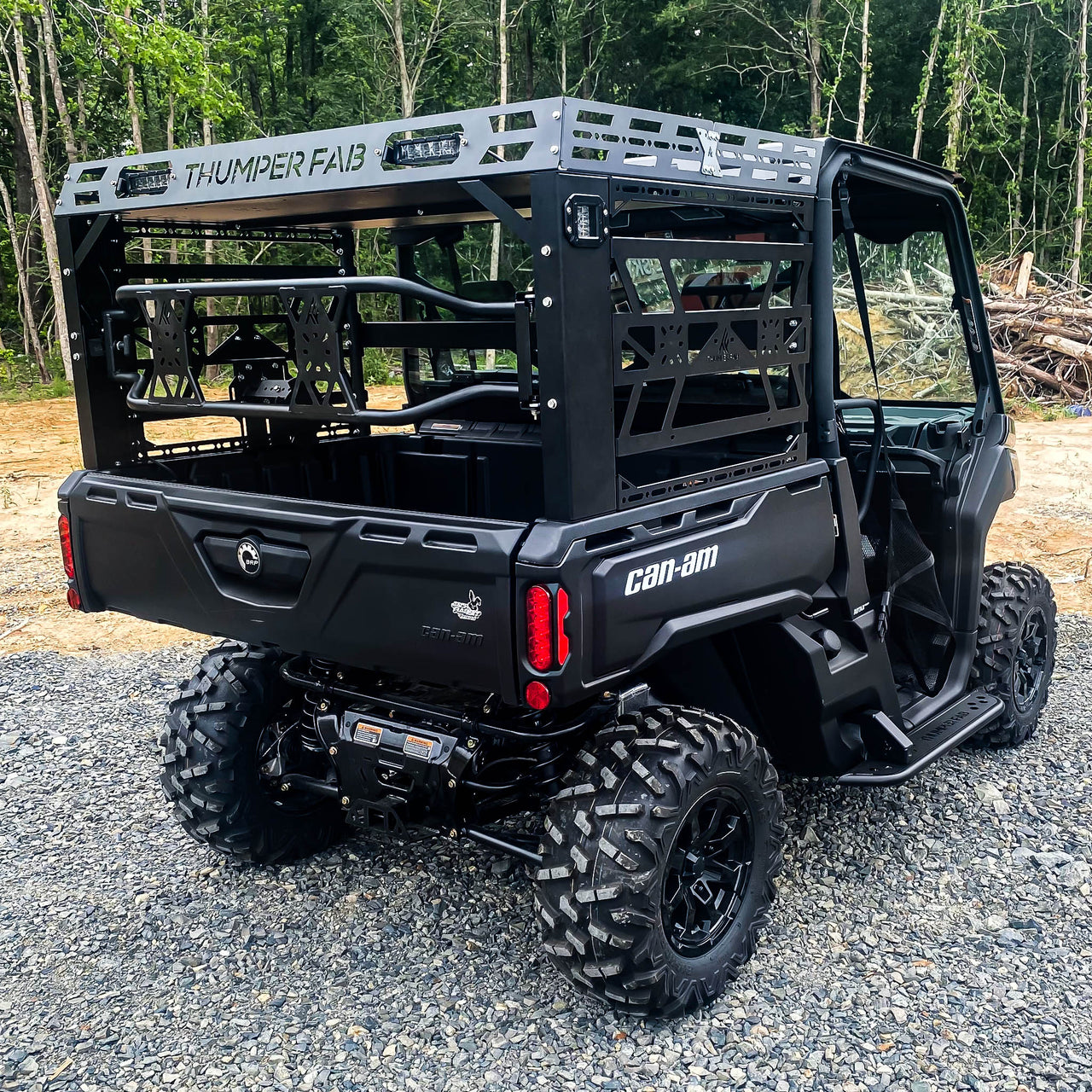 Can Am Defender Front Rack Can-Am Defender Ultimate Bed Rack – Thumper Fab