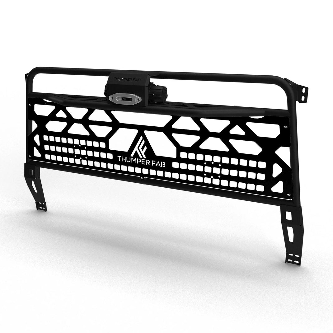 CanAm Defender Winch Headache Rack Thumper Fab