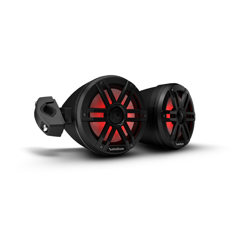 thumbnail image 2 of Rockford Fosgate M1-65B 6.5” Marine Coaxial Speakers – 600W Peak, RGB LED, Perfect For Boats & ATVs 2 of 3