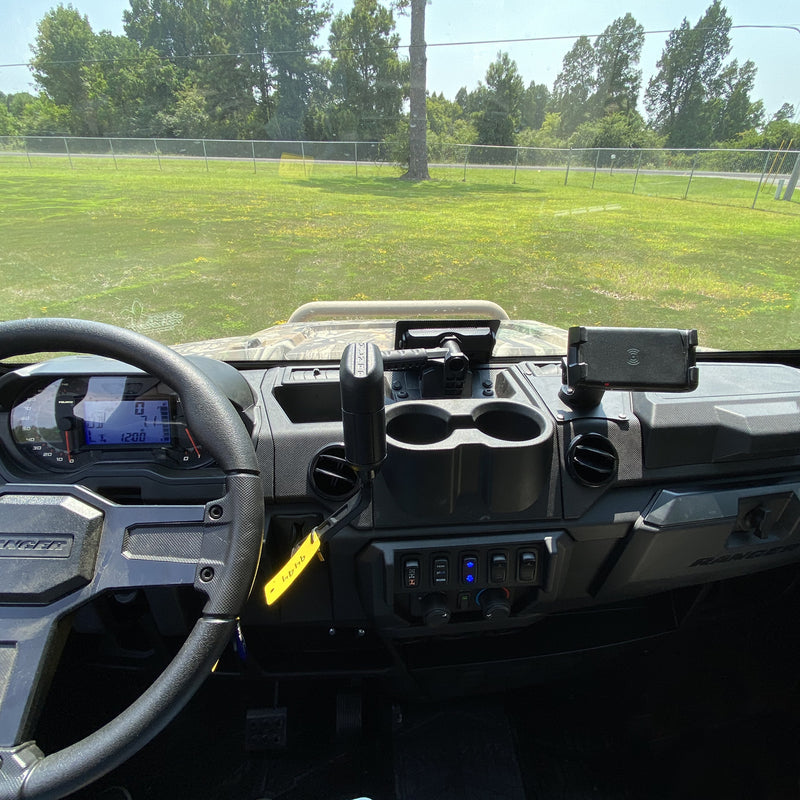 Polaris Ranger Wireless Phone Charger Dash Mount
