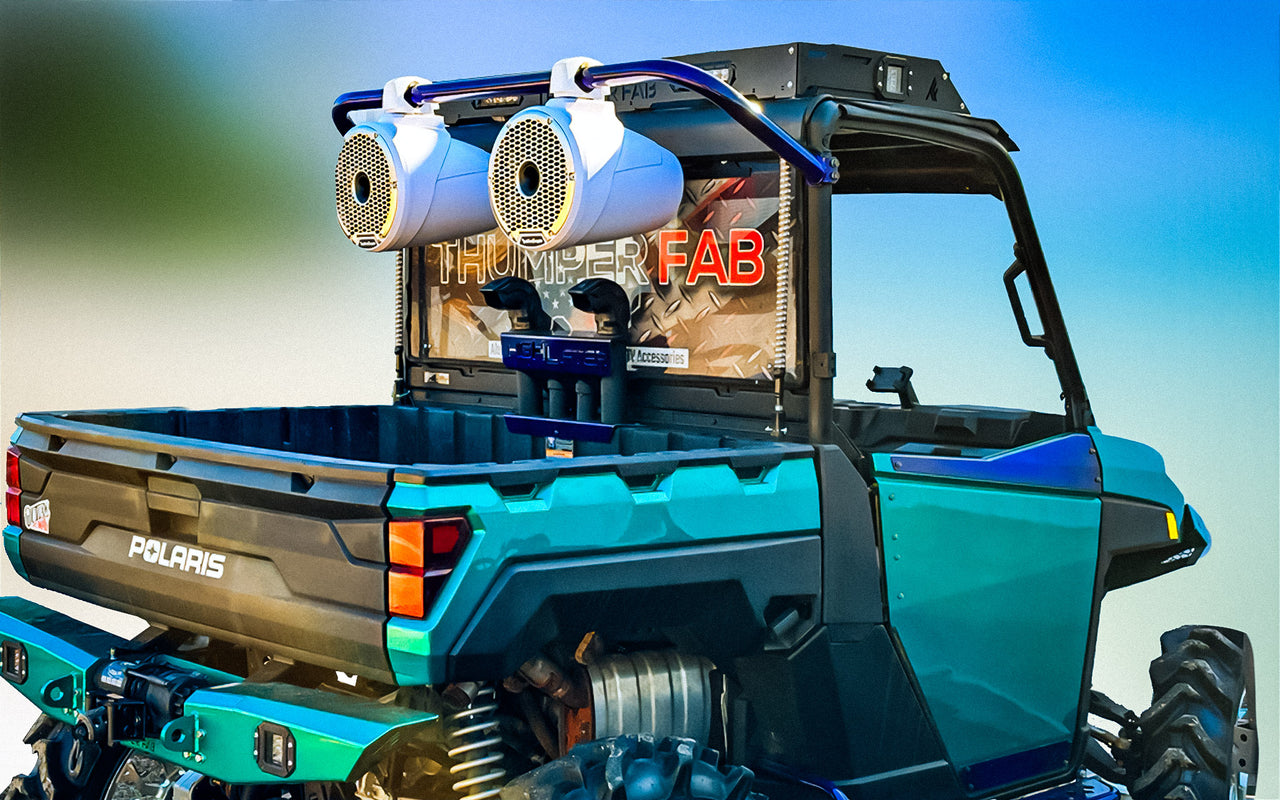 Polaris Ranger Wake Tower Speaker Bar – Thumper Fab