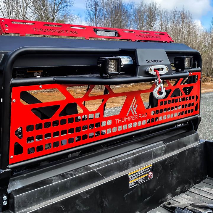 Tracker 800SX Winch Headache Rack Thumper Fab