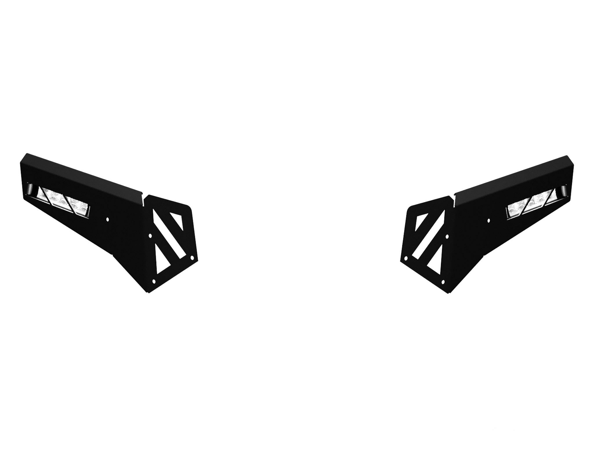 2018+ Polaris Ranger Factory Front Bumper Light Kit - Thumper Fab